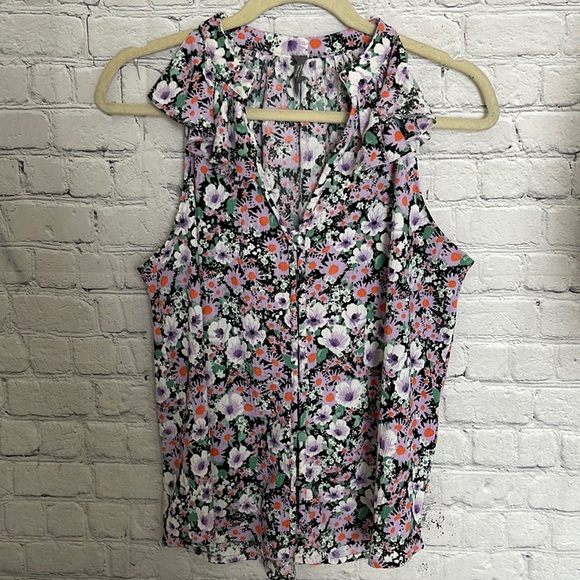 Anthropologie Floral Top - Picture 2 of 8